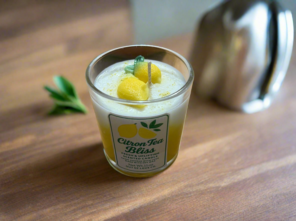 Bougie au thé au citron - 325 ml