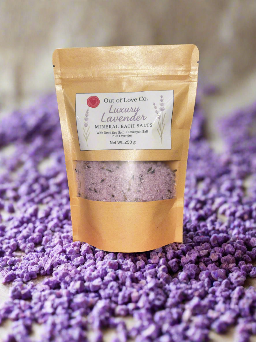 Luxury Lavender Mineral Bath Salts
