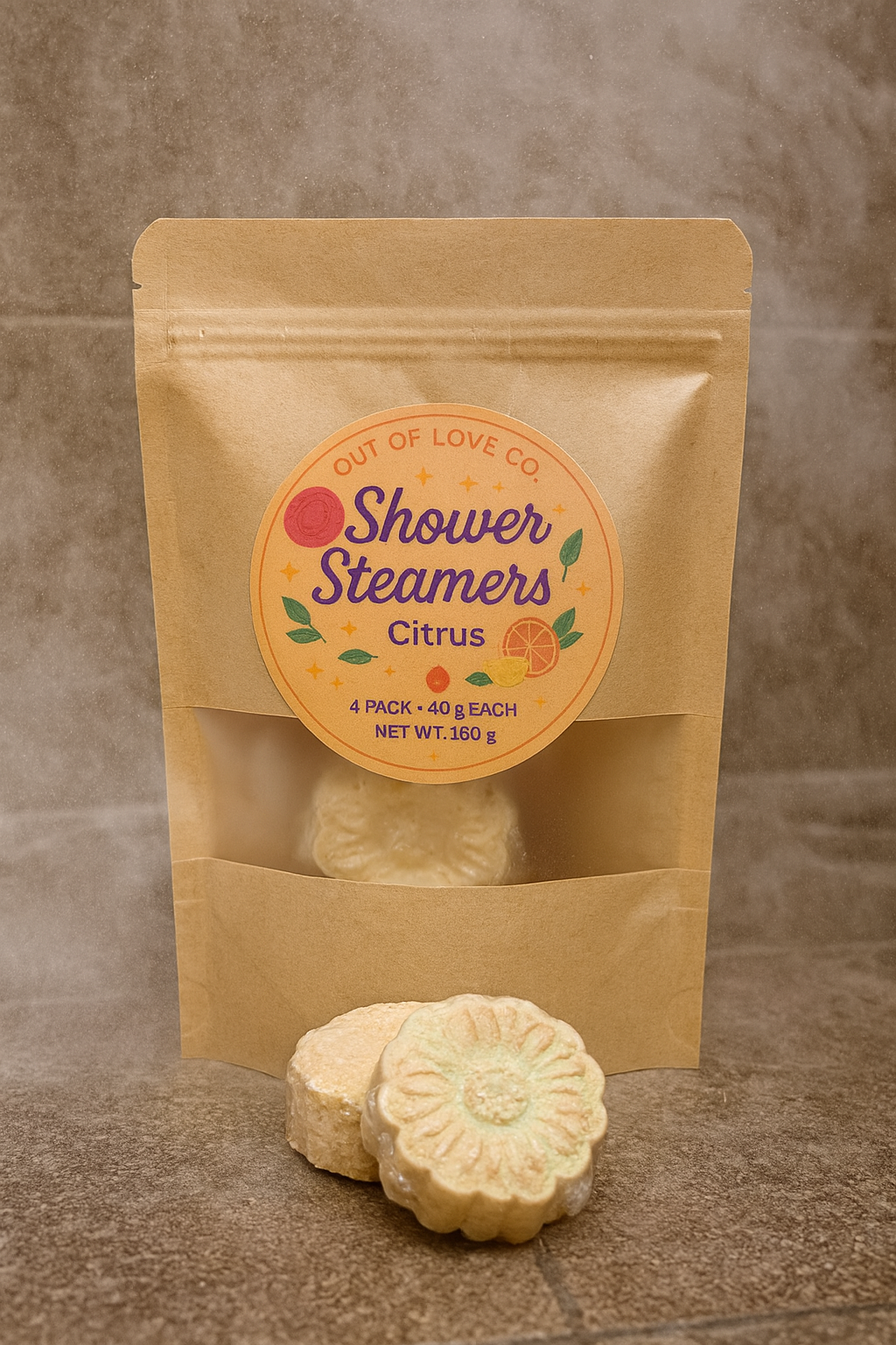 Shower steamer - Citrus