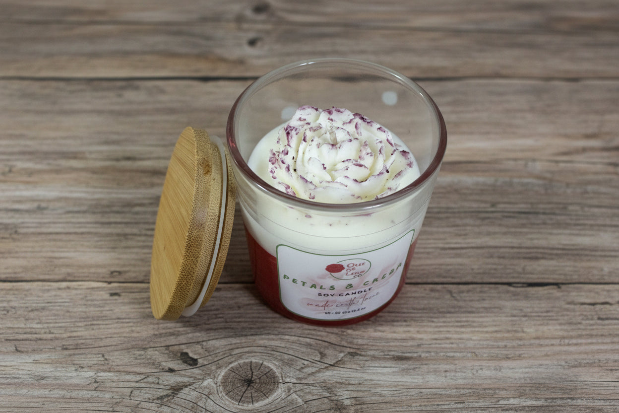 Petals & Cream – Soy Candle