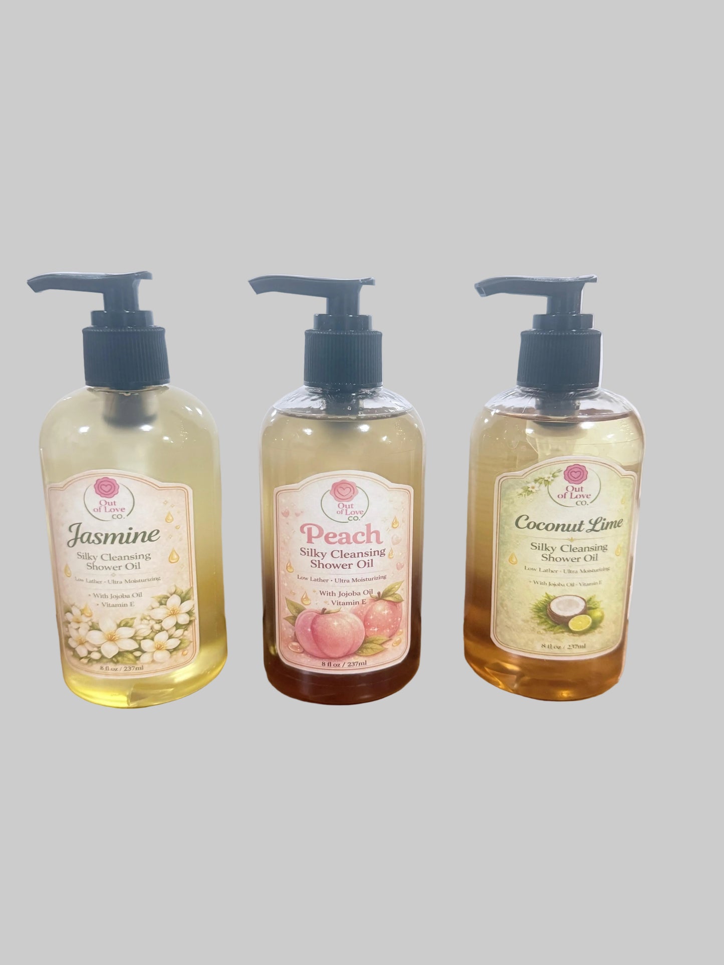 Aceites de ducha espumosos