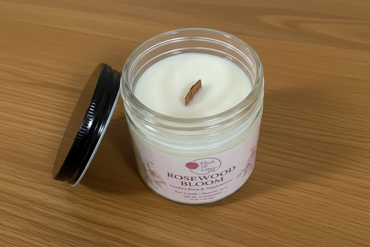 Rosewood Bloom – Soy Candle