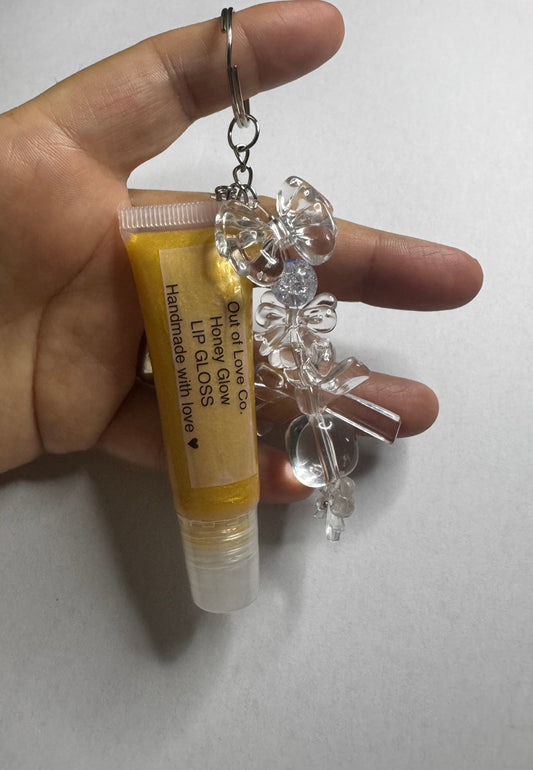 Honey Glow Lip Gloss Keychain