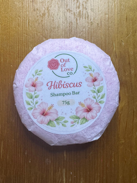 Hibiscus Shampoo Bar – Curly & Dry Hair