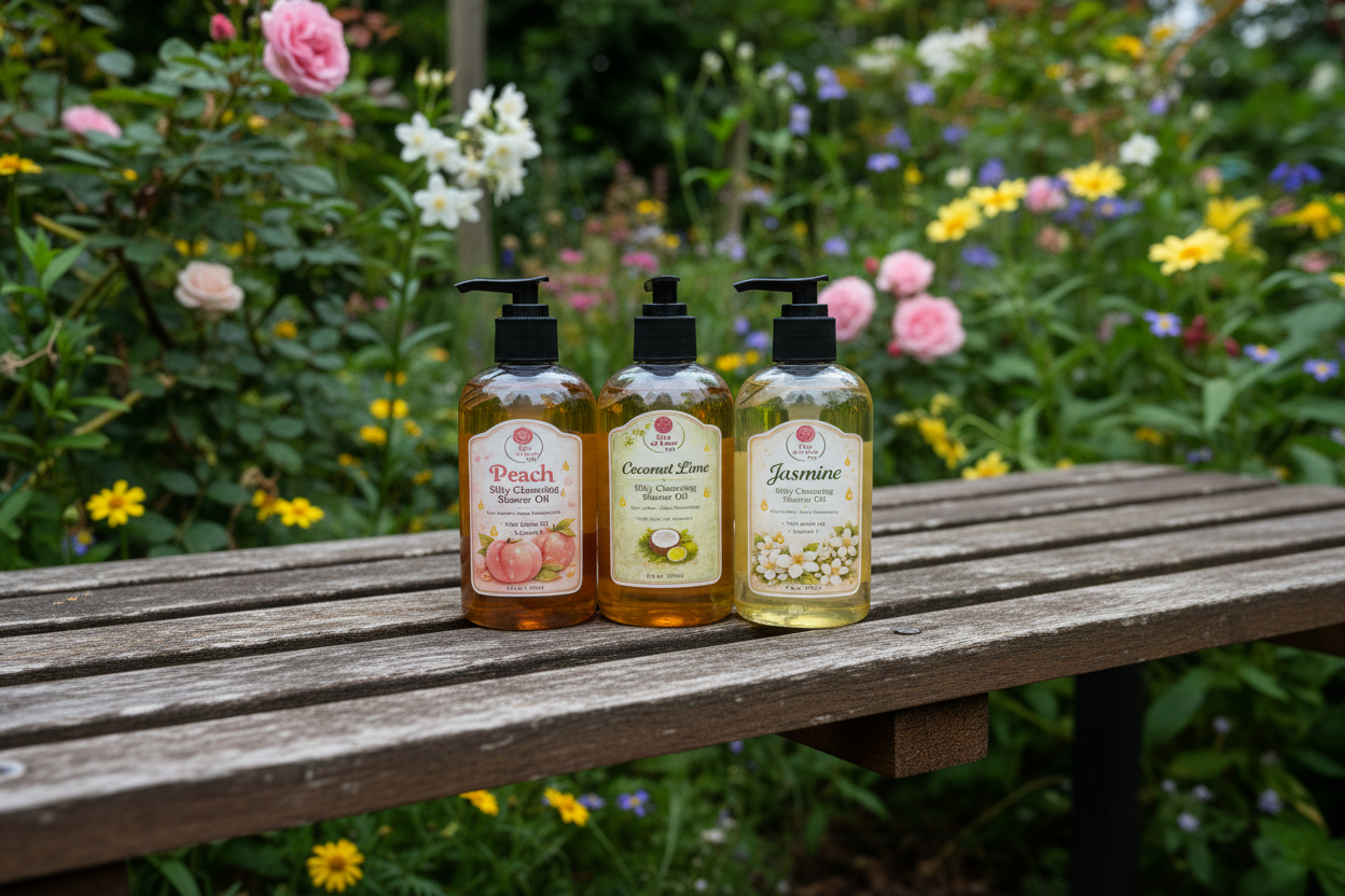 Aceites de ducha espumosos