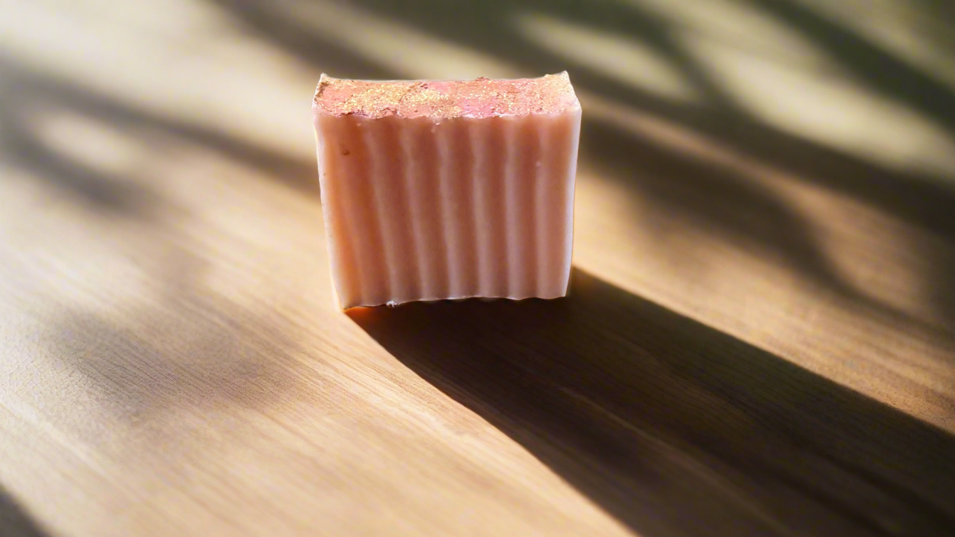 Savon en barre aux agrumes roses
