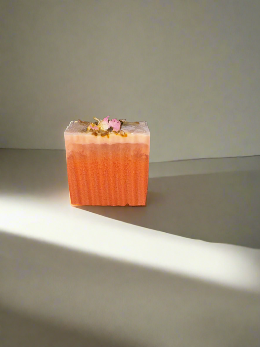 Garden rose face cleansing soap