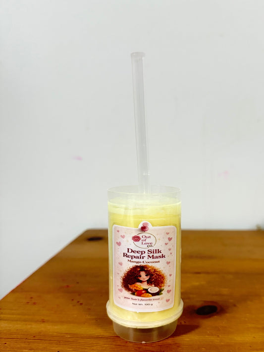 Deep Silk Repair Hair Mask – Mango Coconut 🥭🥥