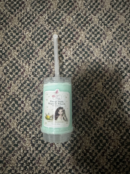 Deep Silk Repair Hair Mask – Rosemary 🌿💖