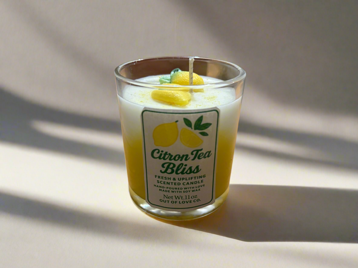 Bougie au thé au citron - 325 ml