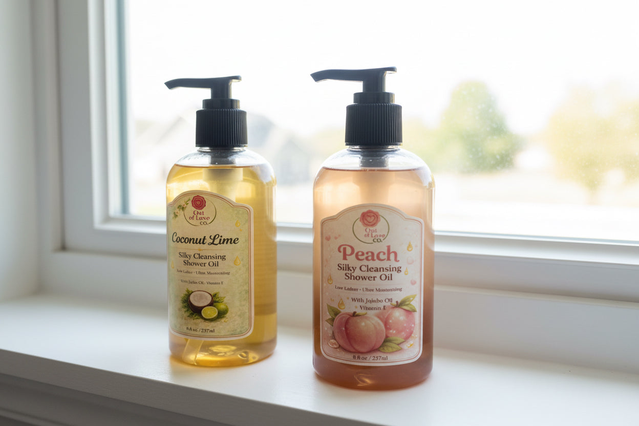 Aceite de ducha espumoso (juego de 3)