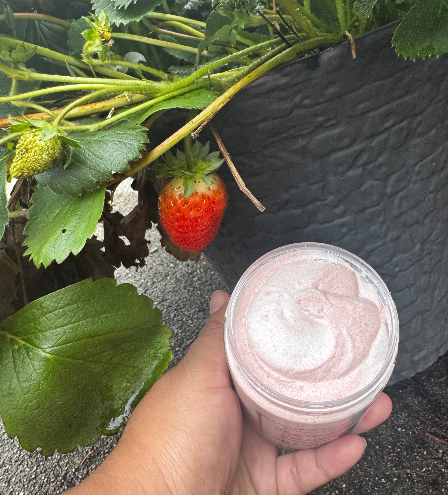 Foaming sugar scrubs