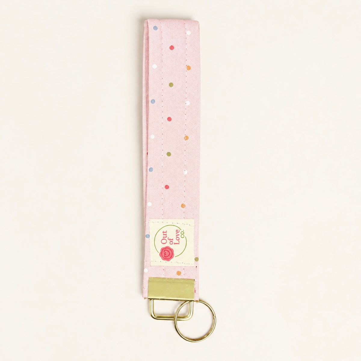 Handmade Wristlet Keychain – Bright & Playful Collection