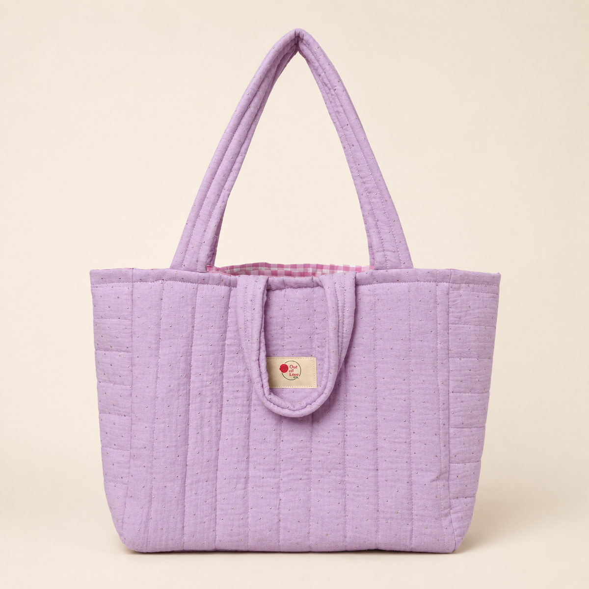 Miranda Quilted Tote Bag