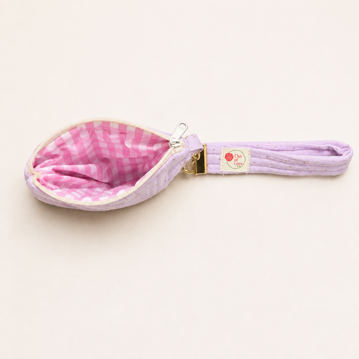 Miranda Quilted Keychain Wallet & Wristlet Set