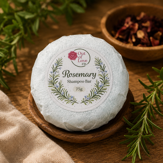 Rosemary Shampoo Bar for Weak & Breakage-Prone Hair