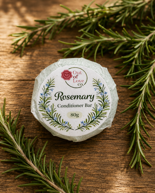 Rosemary Conditioner Bar for Weak & Breakage-Prone Hair