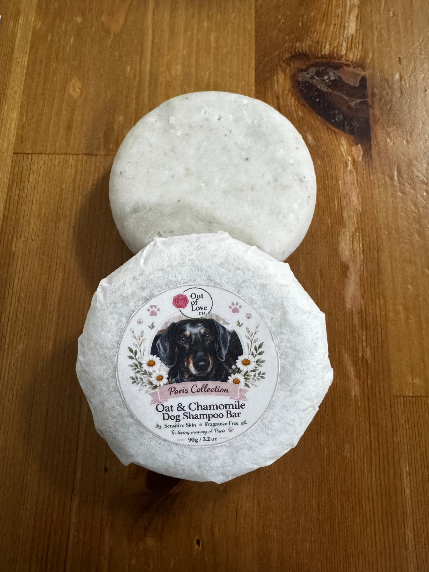 Paris Collection Dog Shampoo Bar – Oat & Chamomile