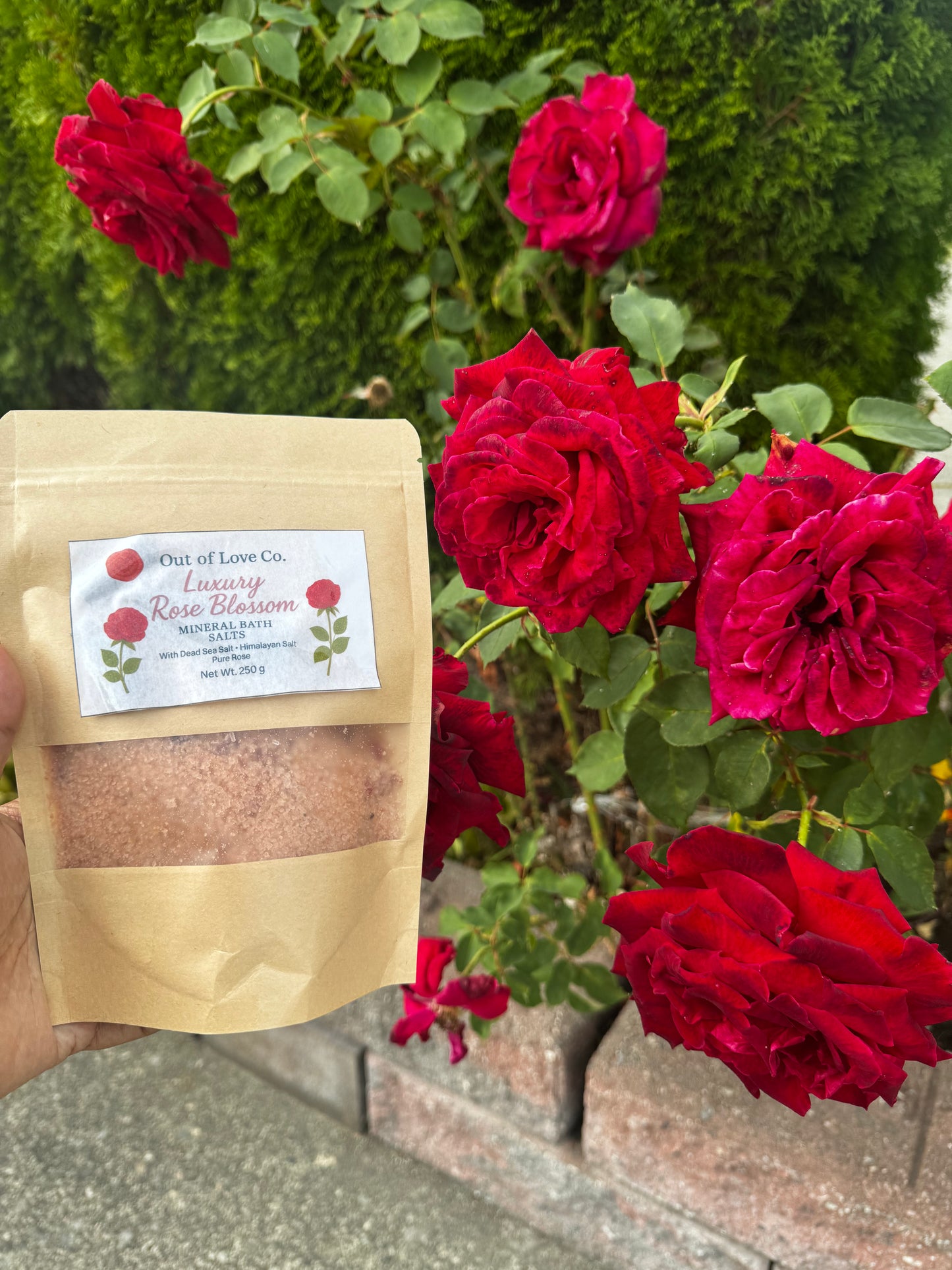 Sels de bain minéraux de luxe