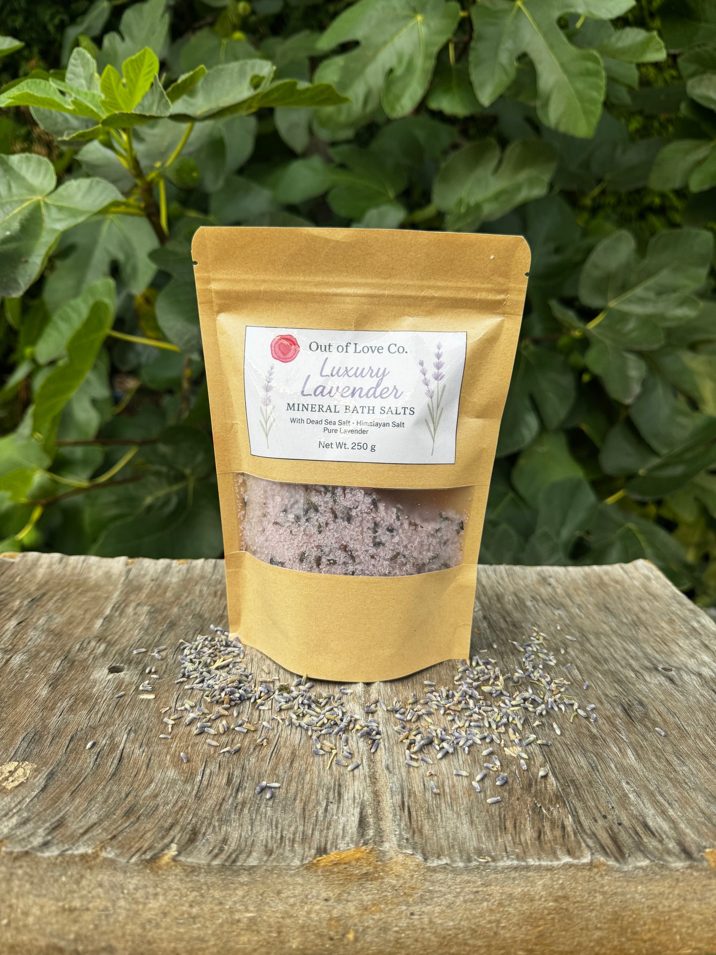 Sels de bain minéraux de luxe